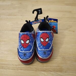 Spider-Man Kids Light-Up Shoes Size 7 NWT